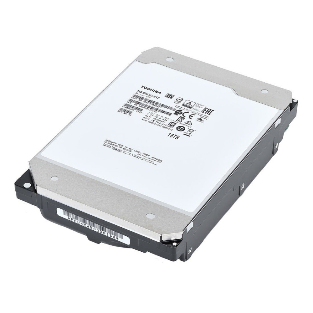 Toshiba MG09 Series MG09SCA18TE - Festplatte - verschlüsselt - 18 TB - intern - 3.5" (8.9 cm)