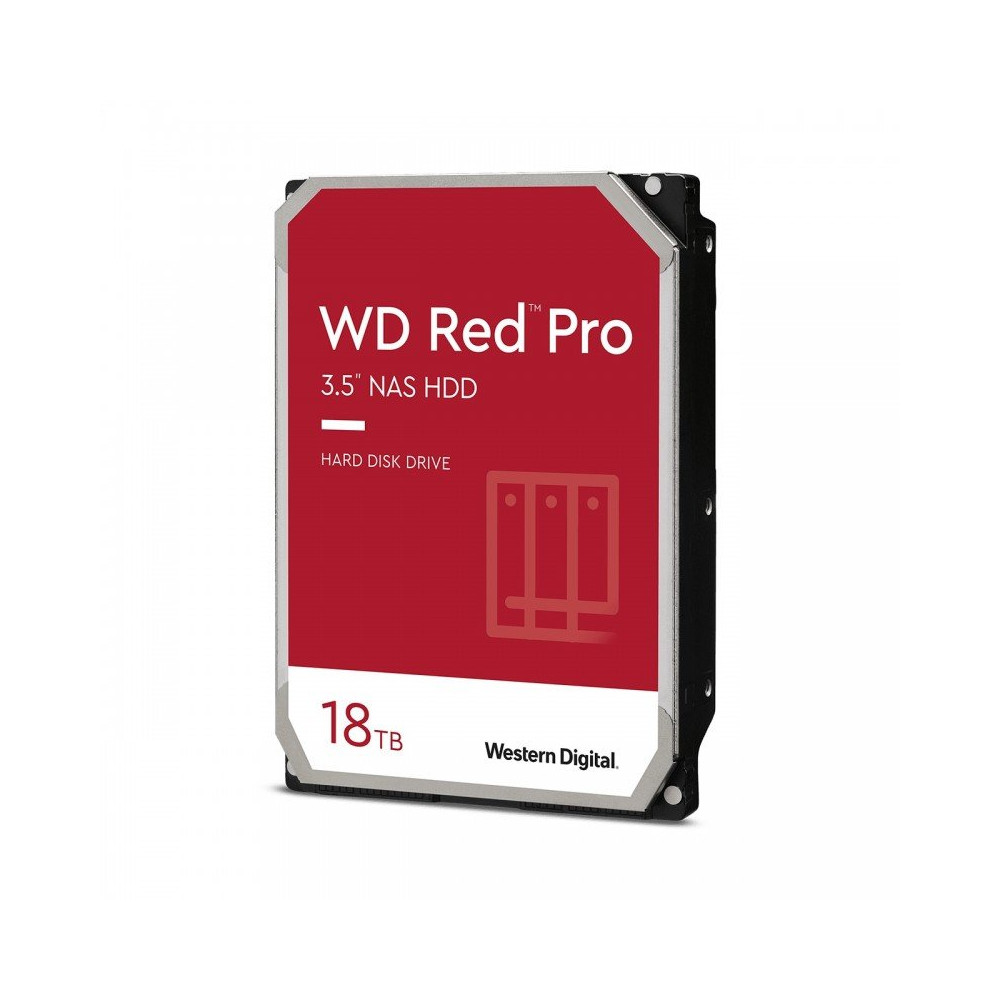 WD Red Pro WD181KFGX - Festplatte - 18 TB - intern - 3.5" (8.9 cm)