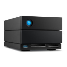 LaCie 2big Dock STLG20000400 - Festplatten-Array - 20 TB - 2 Schächte (SATA-600)