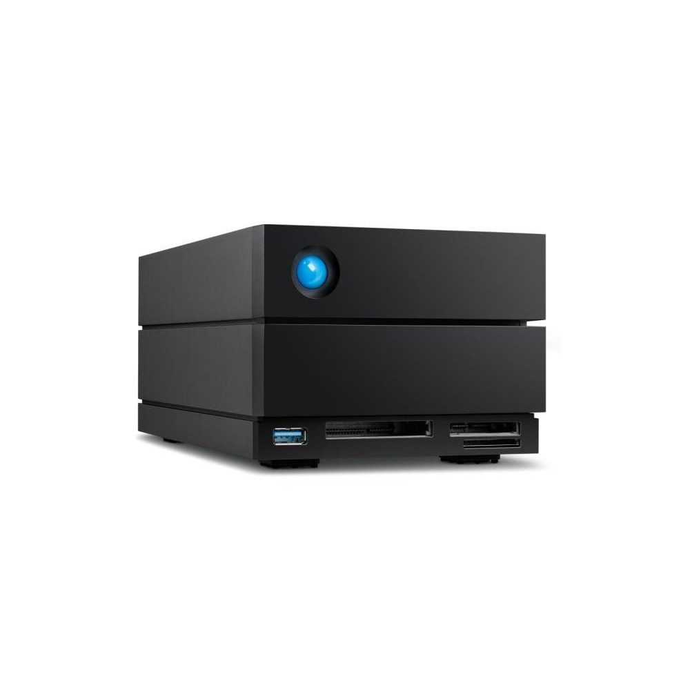 LaCie 2big Dock STLG20000400 - Festplatten-Array - 20 TB - 2 Schächte (SATA-600)
