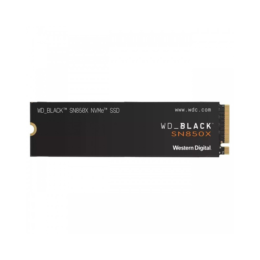 WD WD_BLACK SN850X NVMe SSD WDS200T2X0E - SSD - 2 TB - intern - M.2 2280 - PCIe 4.0 x4 (NVMe)