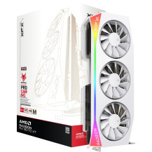 XFX RX 9070XT Mercury Magnetic Air RGB Gaming 16GB OC White retail - 16.384 MB - GDDR6