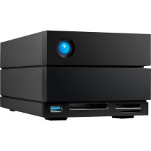 LaCie 2big Dock STLG32000400 - Festplatten-Array - 32 TB - 2 Schächte (SATA-600)