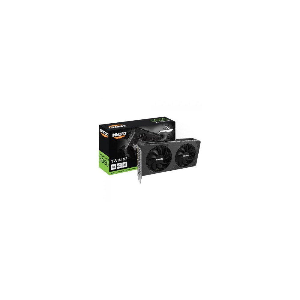 Inno3D RTX5050 Twin X2 GDDR6 HDMI 3xDP - Grafikkarte - PCI-Express