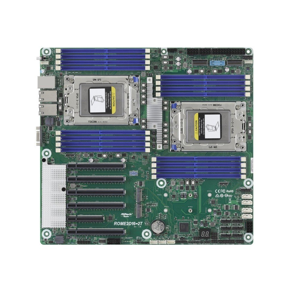 ASRock Mainboard ROME2D16-2T Sockel SP3