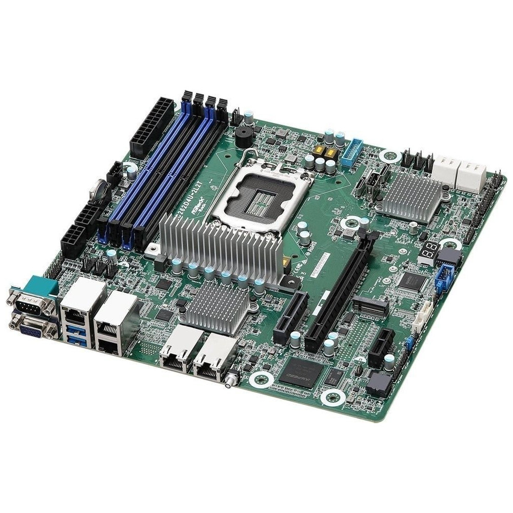 ASRock Mainboard EC262D4U-2L2T micro-ATX Sockel 1700 DDR5-only Single - Mainboard - Intel Sockel 1700 (Core i)