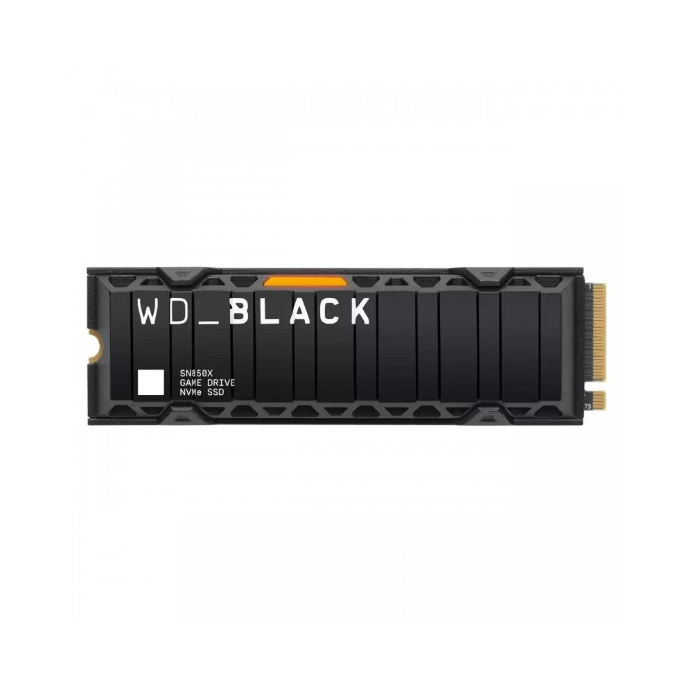 SanDisk WD Black 2TB SN850X NVMe SSD Supremely Fast PCIe Gen4 x4 M.2 with heatsink internal