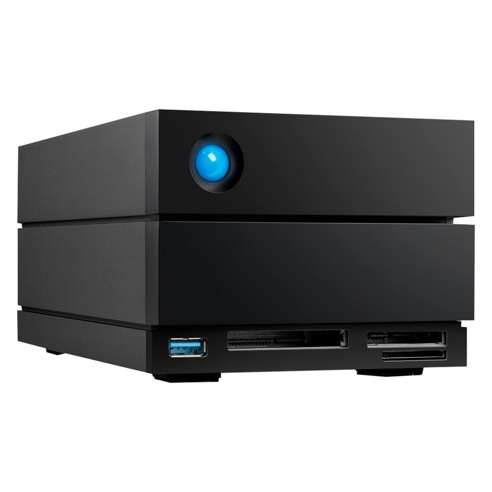 LaCie 2big Dock STLG16000400 - Festplatten-Array - 16 TB - 2 Schächte (SATA-600)