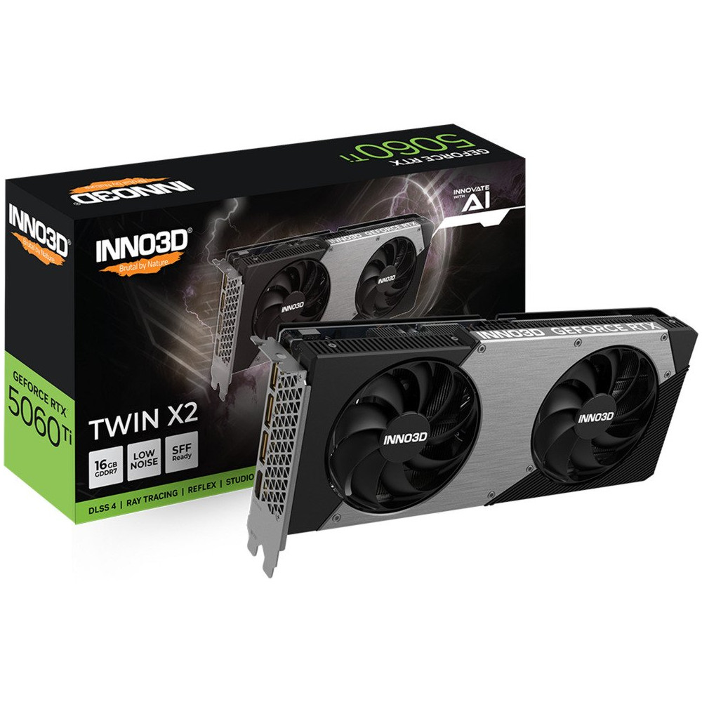 Inno3D RTX5060 Ti Twin X2 GDDR7 HDMI 3xDP - 16.384 MB