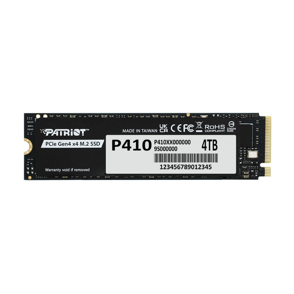 PATRIOT P410 SSD, PCIe 4.0 M.2 2280 - 4 TB