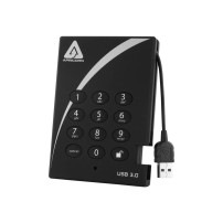 Apricorn Aegis Padlock 3.0 A25-3PL256-2000 - Festplatte - verschlüsselt - 2 TB - extern (tragbar)