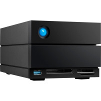 LaCie 2big Dock STLG40000400 - Festplatten-Array - 40 TB - 2 Schächte (SATA-600)