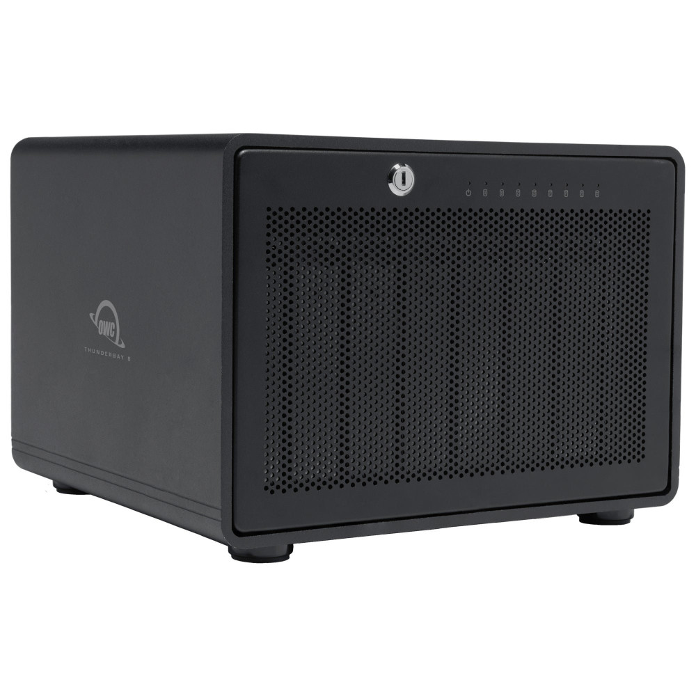 OWC ThunderBay 8 - Festplatte - 2.5/3.5 Zoll - 7,3 kg - Tower - Schwarz