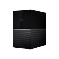 WD My Book Duo WDBFBE0200JBK - Festplatten-Array - 20 TB - 2 Schächte - HDD 10 TB x 2 - USB 3.1 (extern)
