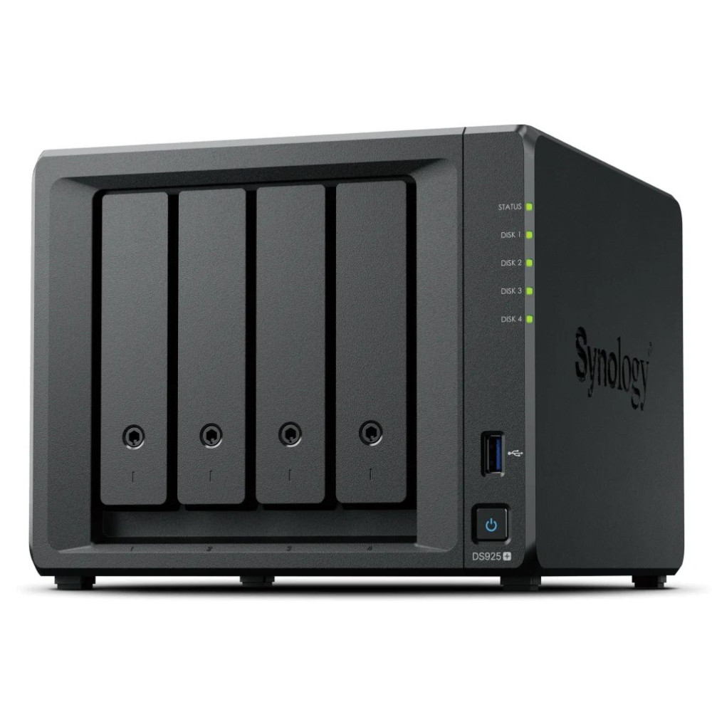Synology Disk Station DS925+ - NAS-Server - 4 Schächte