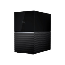 WD My Book Duo WDBFBE0160JBK - Festplatten-Array - 16 TB - 2 Schächte - HDD 8 TB x 2 - USB 3.1 (extern)