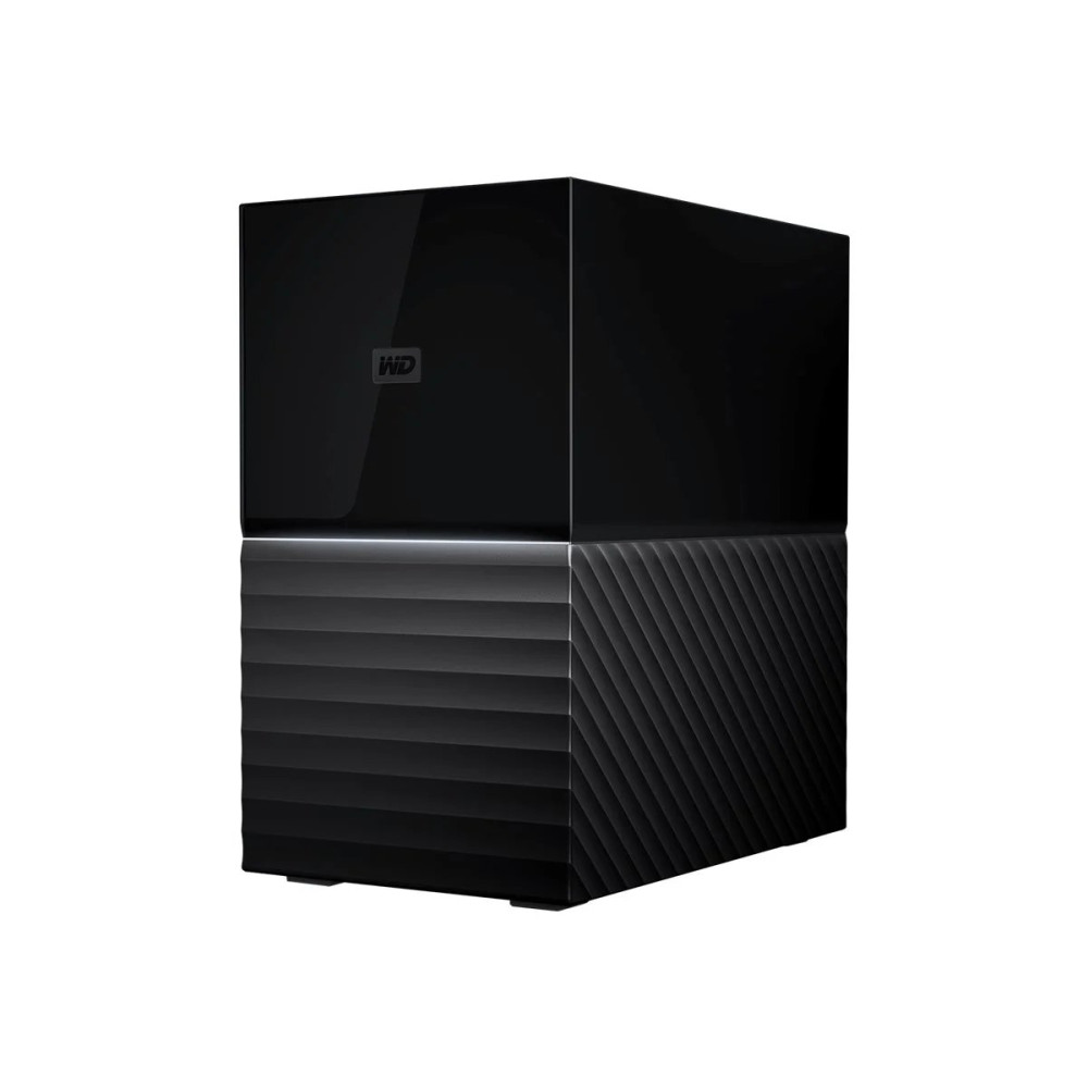 WD My Book Duo WDBFBE0160JBK - Festplatten-Array - 16 TB - 2 Schächte - HDD 8 TB x 2 - USB 3.1 (extern)