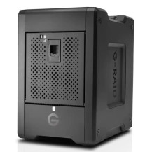 SanDisk Professional G-RAID SHUTTLE 4 - Festplatten-Array - 48 TB - 4 Schächte - HDD 12 TB x 4 - Thunderbolt 3, USB 3.2 Gen 2 (e