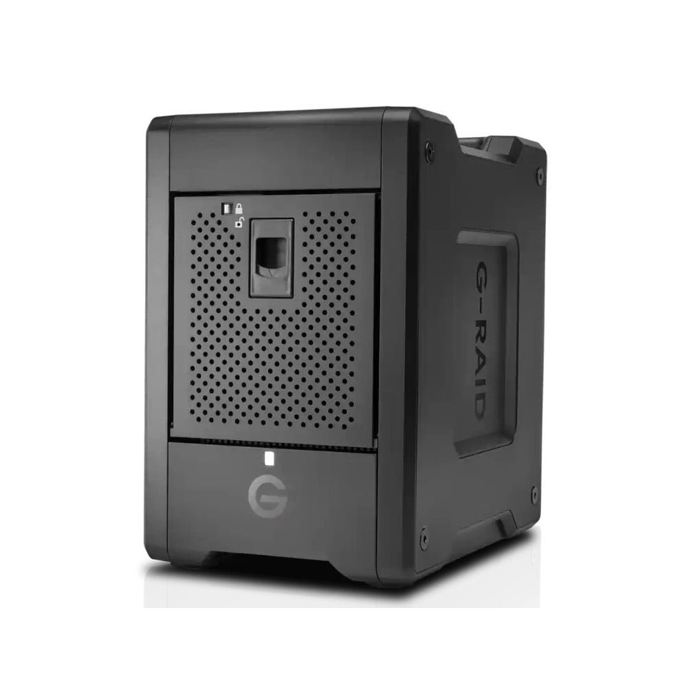 SanDisk Professional G-RAID SHUTTLE 4 - Festplatten-Array - 48 TB - 4 Schächte - HDD 12 TB x 4 - Thunderbolt 3, USB 3.2 Gen 2 (e