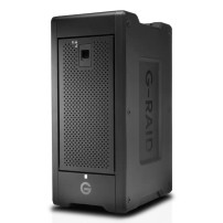 SanDisk Professional G-RAID SHUTTLE 8 - Festplatten-Array - 96 TB - 8 Schächte - HDD 12 TB x 8 - Thunderbolt 3, USB 3.2 Gen 2 (e