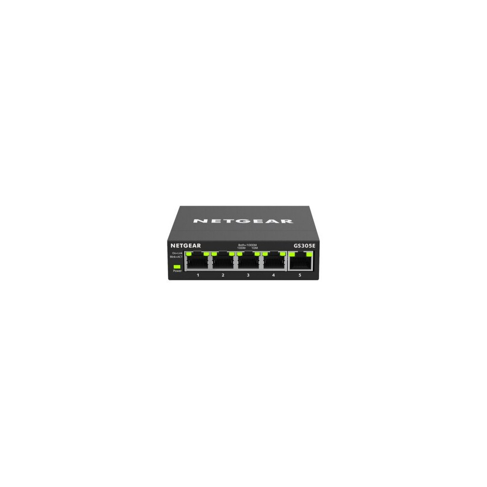 Netgear Plus GS305E - Switch Smart - 5 Porte Gigabit