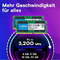 Crucial DDR4 SO-DIMM 260-PIN 8 GB Arbeitsspeicher