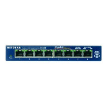 Netgear GS108 Switch 8-Port Gigabit Desktop