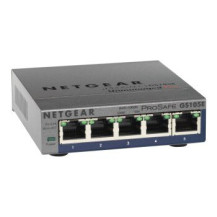Netgear Plus GS105Ev2 Switch managed 5-Port Gigabit