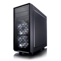 Fractal Design Focus G - Midi Tower - PC - Nero - ATX - ITX - micro ATX - Bianco - Ventole - Frontale