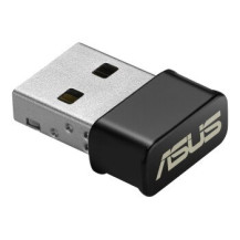 ASUS USB-AC53 Nano - Senza fili - USB - WLAN - Wi-Fi 5 (802.11ac) - 867 Mbit/s - Nero - Acciaio inossidabile
