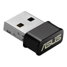 ASUS USB-AC53 Nano - Senza fili - USB - WLAN - Wi-Fi 5 (802.11ac) - 867 Mbit/s - Nero - Acciaio inossidabile