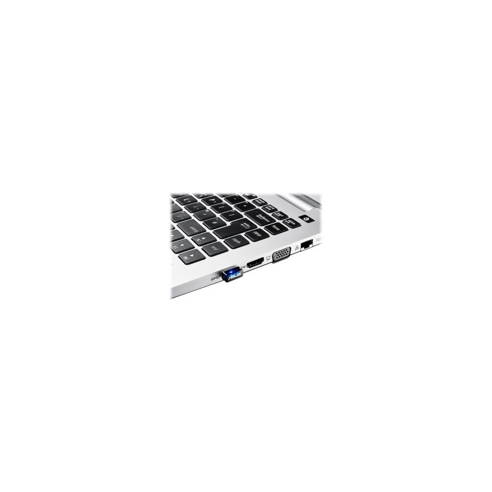 ASUS USB-N10 Nano B1 N150 - Interno - Senza fili - USB - WLAN - 150 Mbit/s - Nero