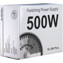 Inter-Tech SL-500 Plus - 500 W - 230 V - 50 - 60 Hz - 3 A - Attivo - 120 W