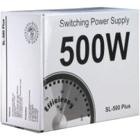 Inter-Tech SL-500 Plus - 500 W - 230 V - 50 - 60 Hz - 3 A - Attivo - 120 W