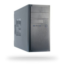 Chieftec Mesh Series LCX-01BL-BL-B - Midi / minitower Micro/Mini/Flex-ATX 5,25 ″ - Alimentatore pc / server Ventilatore - USB, U