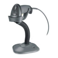 Zebra LS2208 Bar Code Scanner - 7 ft Black - 1D - Laser - UPC/EAN UPC/EAN with Supplementals UCC/EAN 128 Code 39 Code 39 Full AS