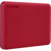 Disco rigido esterno Toshiba Canvio Advance da 2000 GB rosso