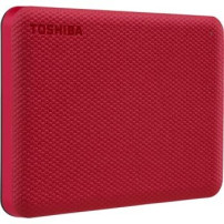 Disco rigido esterno Toshiba Canvio Advance da 2000 GB rosso