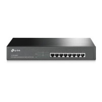 TP-LINK TL-SG1008MP - Non gestito - Gigabit Ethernet (10/100/1000) - Supporto Power over Ethernet (PoE) - Montaggio rack