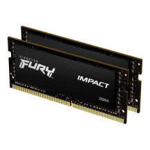 Kingston Fury Impact - DDR4 - Kit - 64 GB 2 x 32 GB - SO DIMM 260-pin - 3200 MHz - 64 GB - DDR4