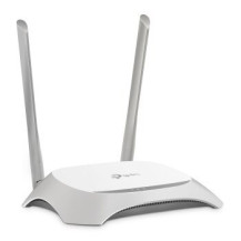 TP-LINK TL-WR840N - Wi-Fi 4 (802.11n) - Banda singola (2.4 GHz) - Collegamento ethernet LAN - Grigio - Bianco