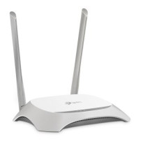 TP-LINK TL-WR840N - Wi-Fi 4 (802.11n) - Banda singola (2.4 GHz) - Collegamento ethernet LAN - Grigio - Bianco