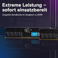 Crucial DDR5 - Kit - 32 GB: 2 x 16 GB - DIMM 288-PIN