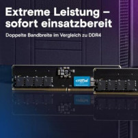 Crucial DDR5 - Kit - 32 GB: 2 x 16 GB - DIMM 288-PIN