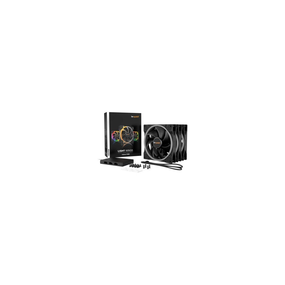 Be Quiet! ! Light Wings PWM 3e 140x140x25| BL078