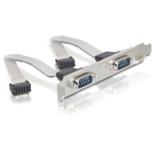 Delock PCI Express card 4 x serial, 1x parallel