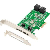 Dawicontrol DC-624E RAID - SATA - PCI Express x2 - 0,1,5,10,JBOD - Windows 2000,Windows 7 Home Basic,Windows 7 Home Basic x64,Wi