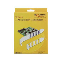 Delock 89360 - PCIe - USB 3.2 Gen 1 (3.1 Gen 1) - Windows 7 Home Basic,Windows 7 Home Basic x64,Windows 7 Home Premium,Windows 7