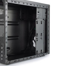 Fractal Design CORE 1100 - Mini Tower - PC - Nero - micro ATX - Mini-ITX - HDD - Potenza - 14,8 cm