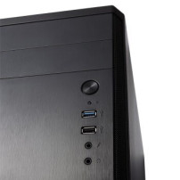 Fractal Design CORE 1100 - Mini Tower - PC - Nero - micro ATX - Mini-ITX - HDD - Potenza - 14,8 cm